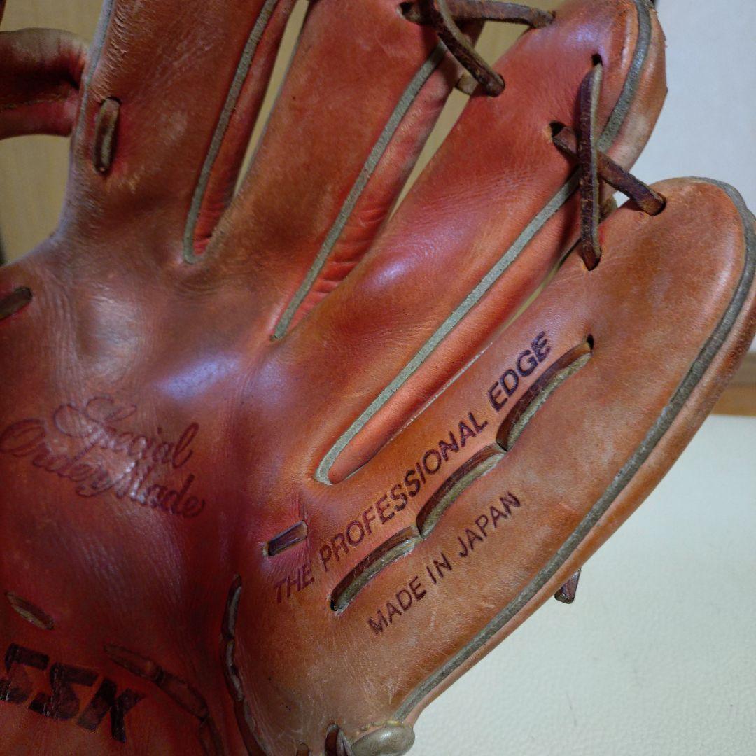 オリックス　萩原淳選手プロ支給品　硬式用グローブ