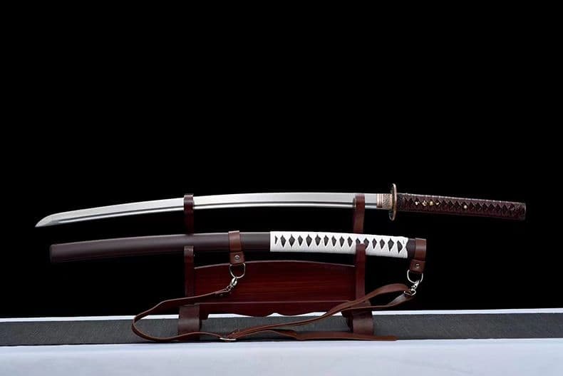 1066-武具 刀装具 日本刀　模造刀 居合刀 武士道 武蔵 鑑賞用 手鍛造打