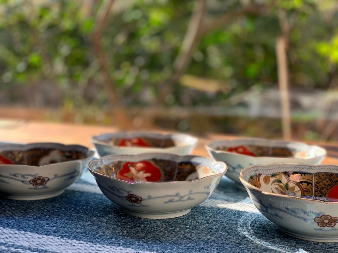 大聖寺古伊万里 小皿5枚セット