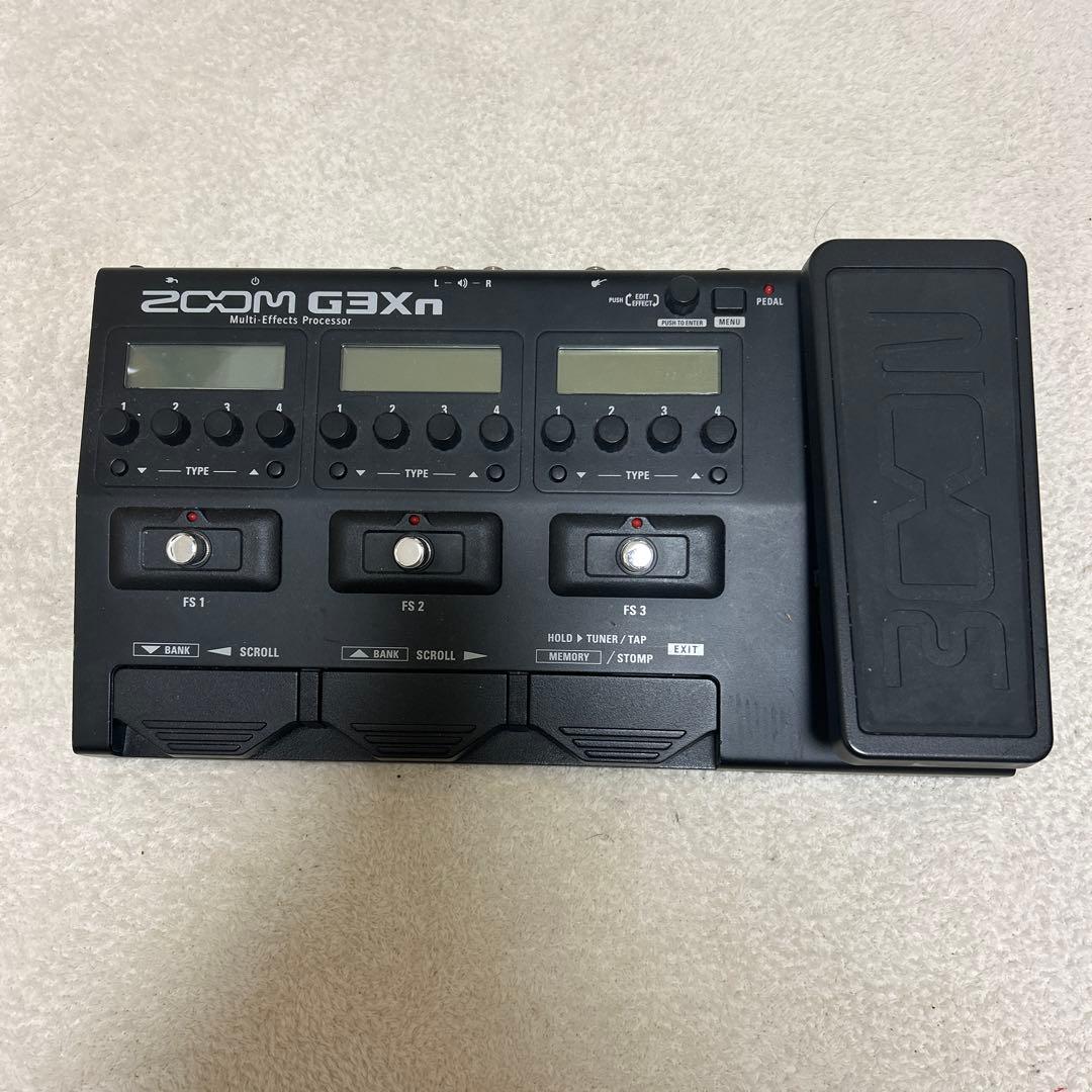 ZOOM G3Xn マルチエフェクター 箱、ACアダプター付き