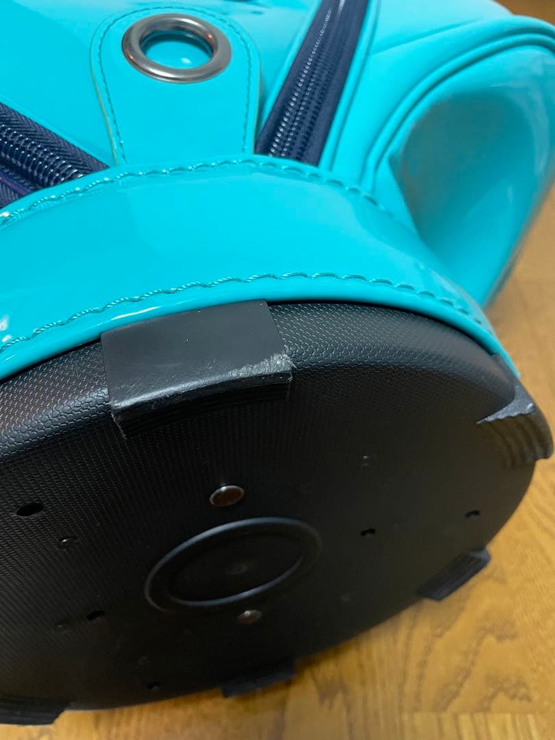 パーリーゲーツ　PEARLY GATES キャディバッグ　ターコイズブルー