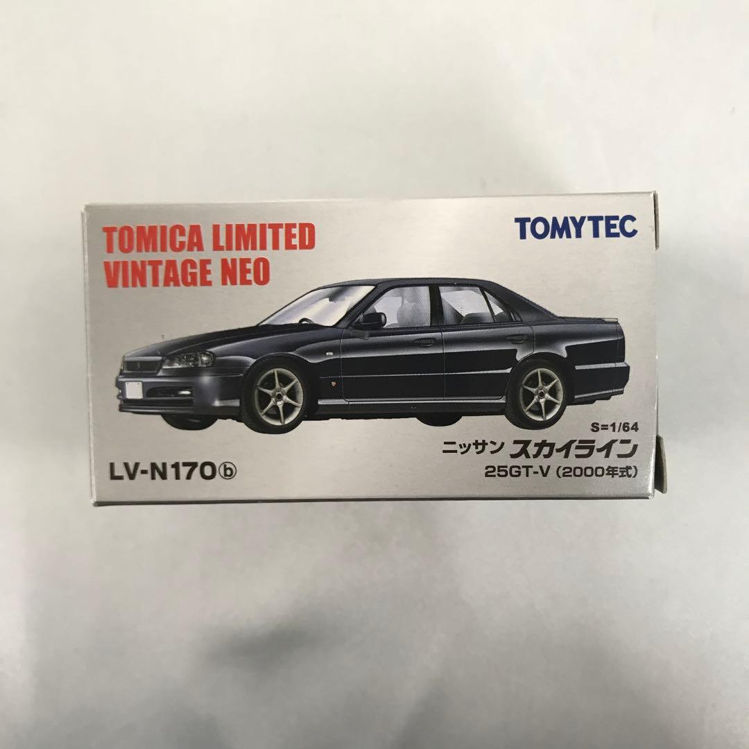 1/64 LV-N170b 日産 スカイライン 25GT-V (ブラック)
