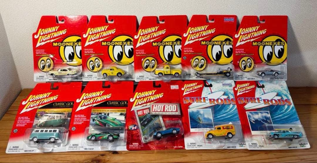 Johnny Lightning ミニカー （全10点）
