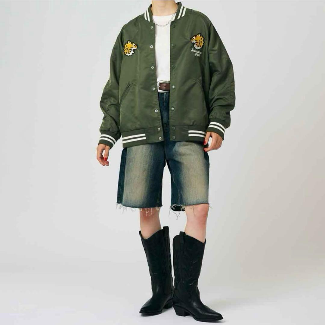 新品未使用graniph Awesome Japan スカジャンオリーブグリーン