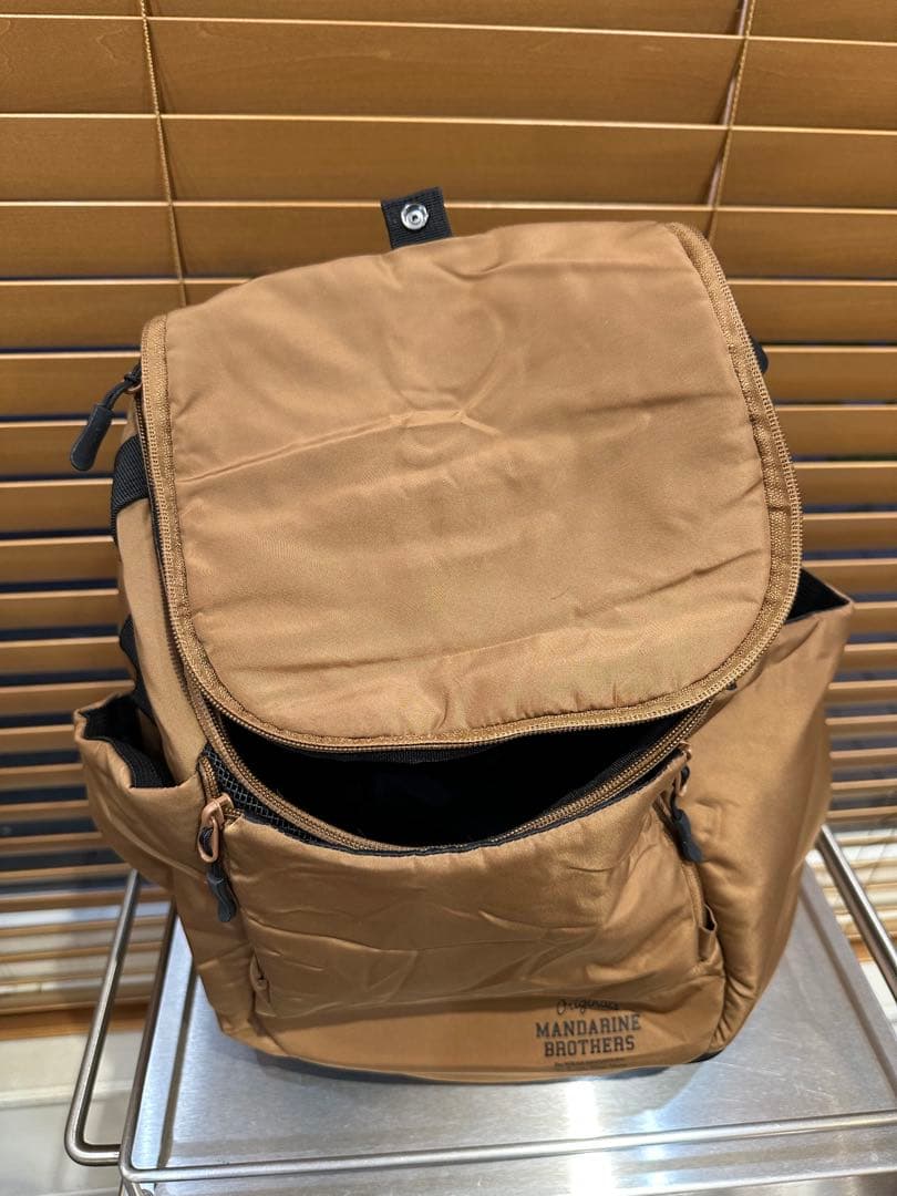 【美品】MANDARINEBROTHERSキャリーバッグ前抱き&背負い 2way