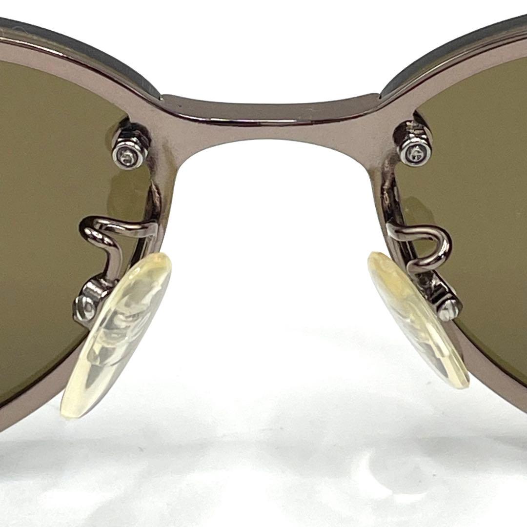 【訳アリ】LOEWE ロエベ アナグラム ラインストーン サングラス