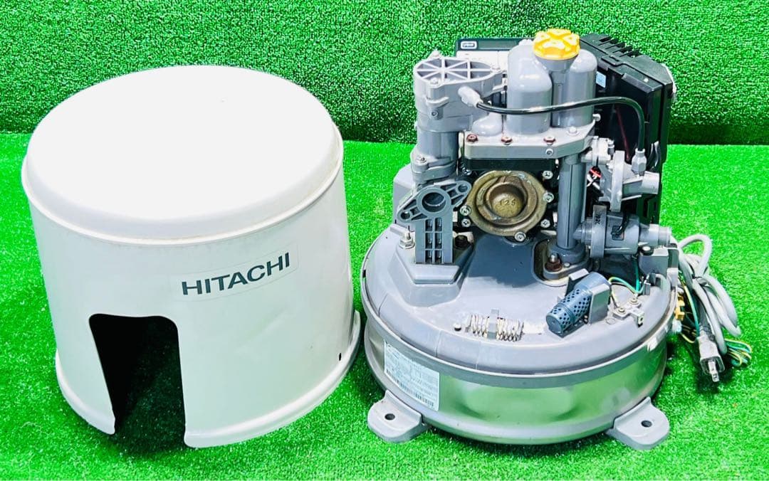 HITACHI 浅井戸用自動ポンプWT-P125W形 動作確認済み