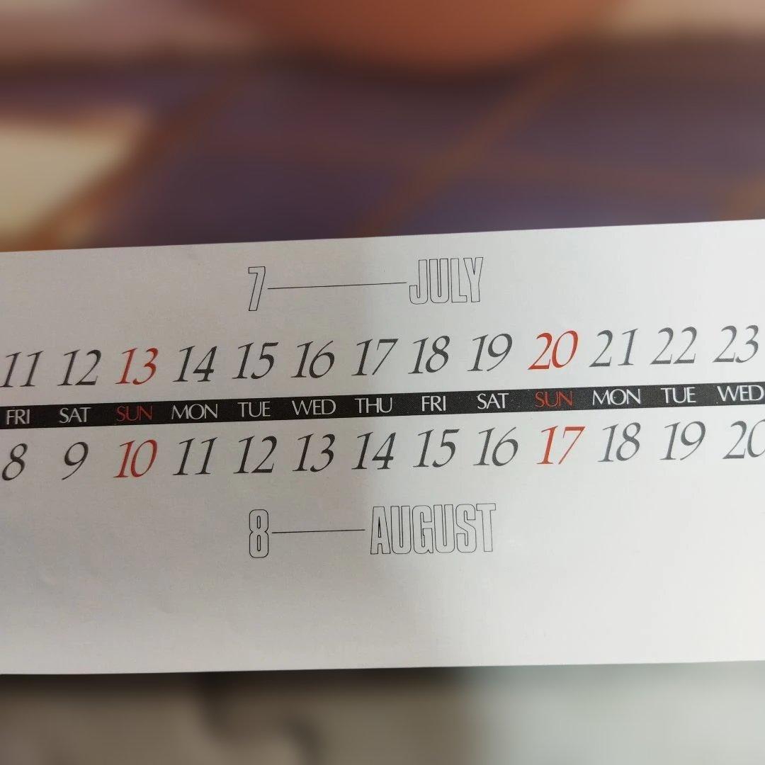 岡田有希子 1986年 カレンダー