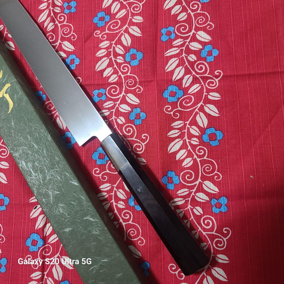 柳刃包丁　 刺身　粉末ハイス鋼(SRS13)レア　堺打刃物　尺寸30ｃｍ