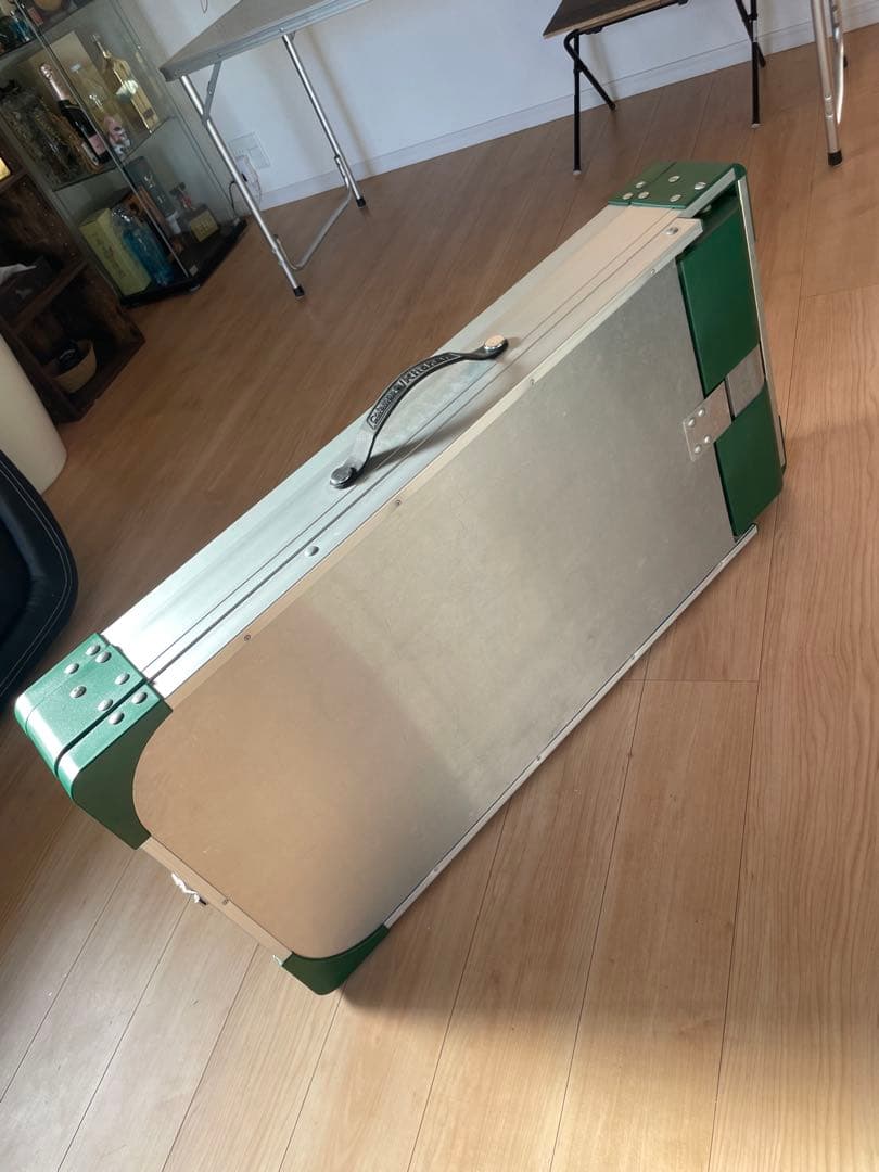 ヴィンテージコールマンキッチンテーブル　テーブルゲーム　収納袋あり