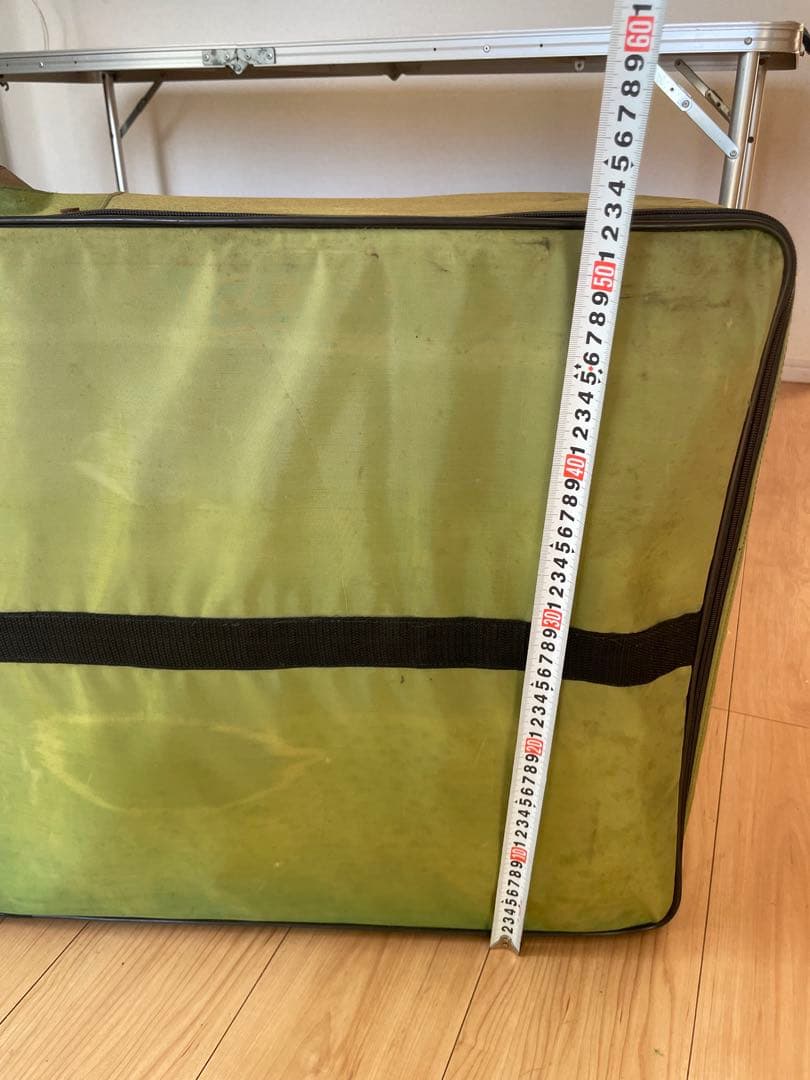 ヴィンテージコールマンキッチンテーブル　テーブルゲーム　収納袋あり