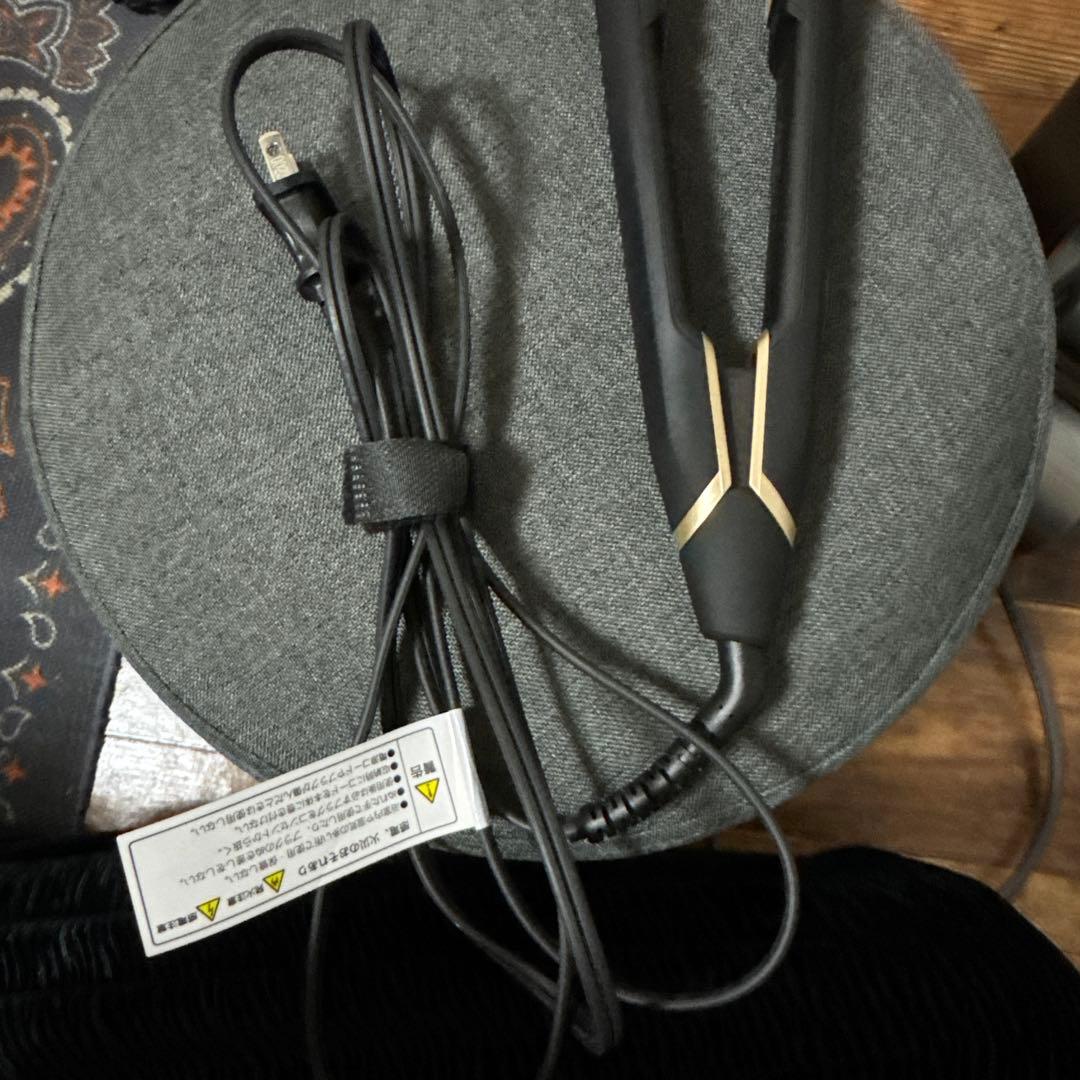 KINUJO ストレートヘアアイロン ブラック・ゴールド