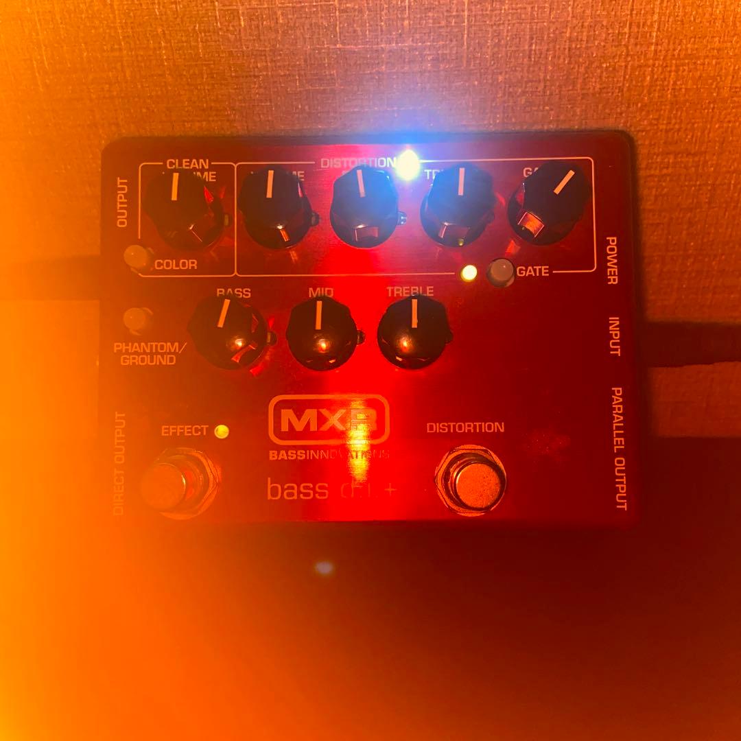 限定色MXR M80 Bass D.I. + 定番ベースプリアンプ中古品