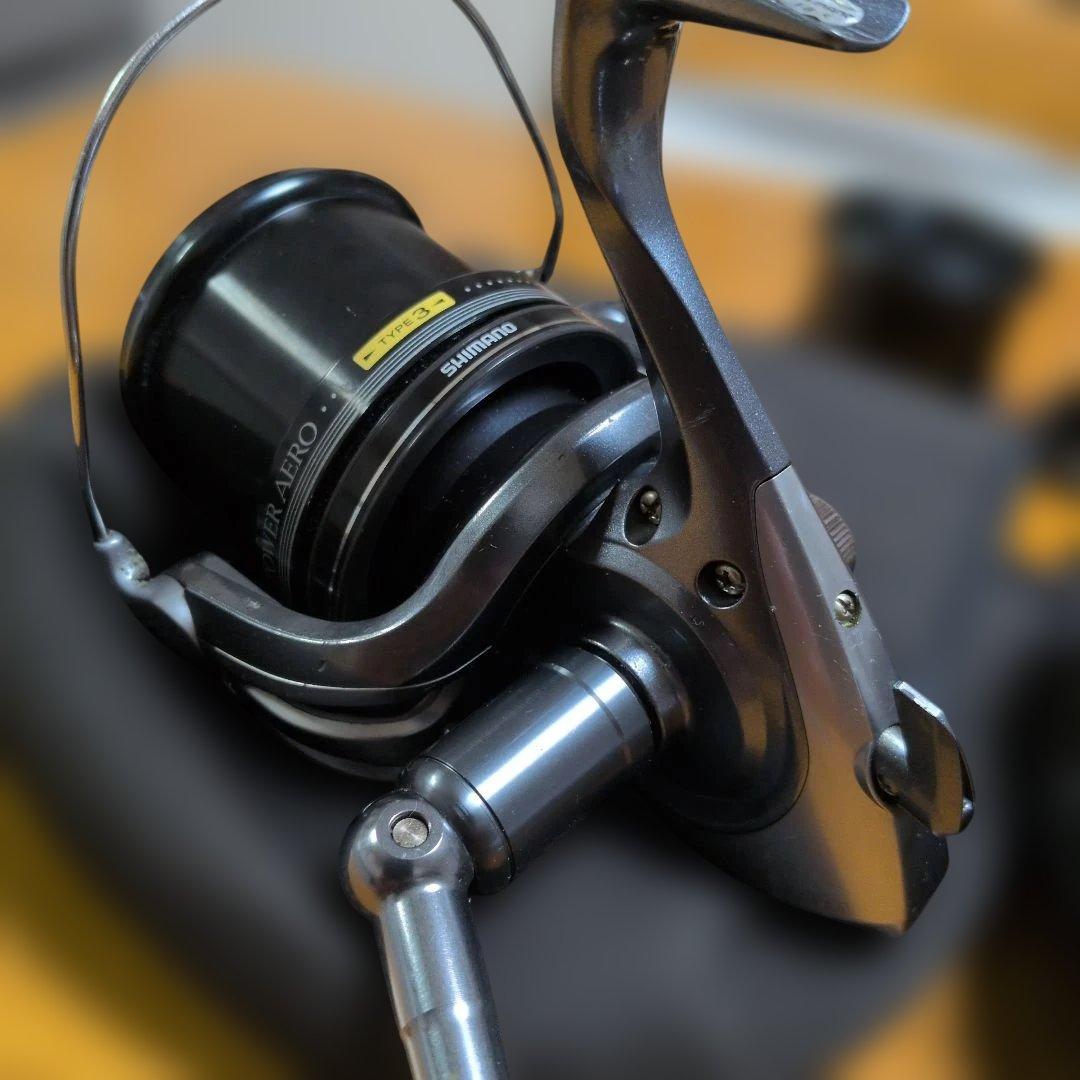 Shimano 06パワーエアロスピンパワー3号用　オーバーホール済み×2台