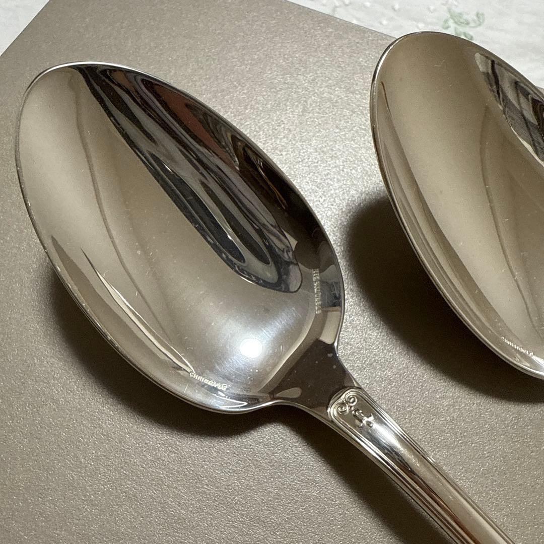 クリストフル　スターリングシルバーテーブルスプーン　マルメゾン