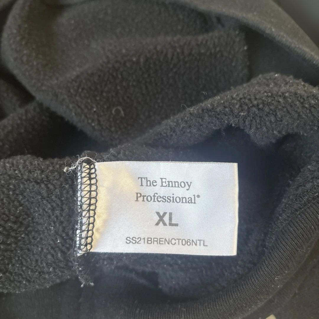 USED ENNOY スタイリスト私物 スウェット XL 黒