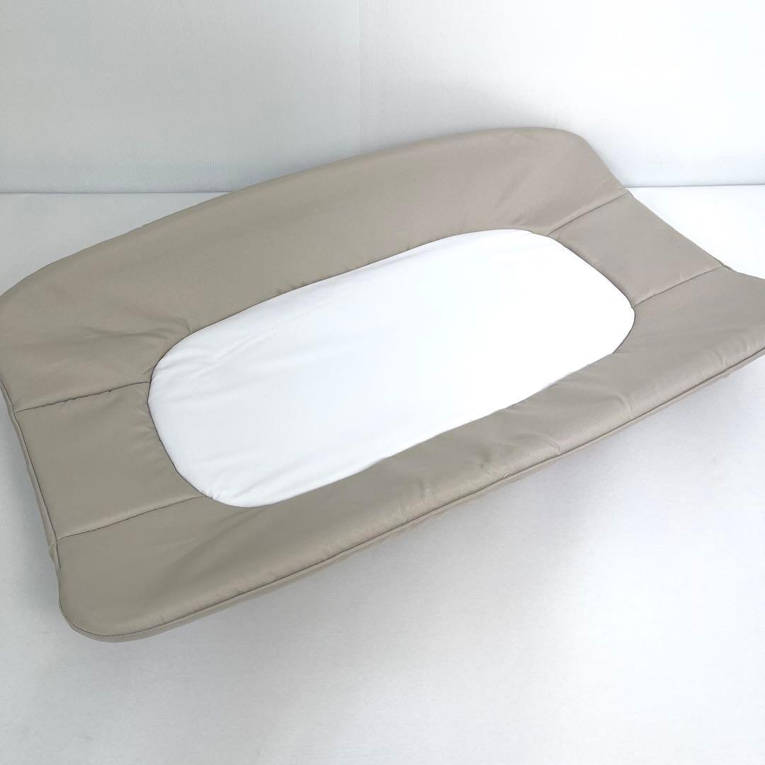 【美品】thinkmax多機能ベビーベッド ベージュ