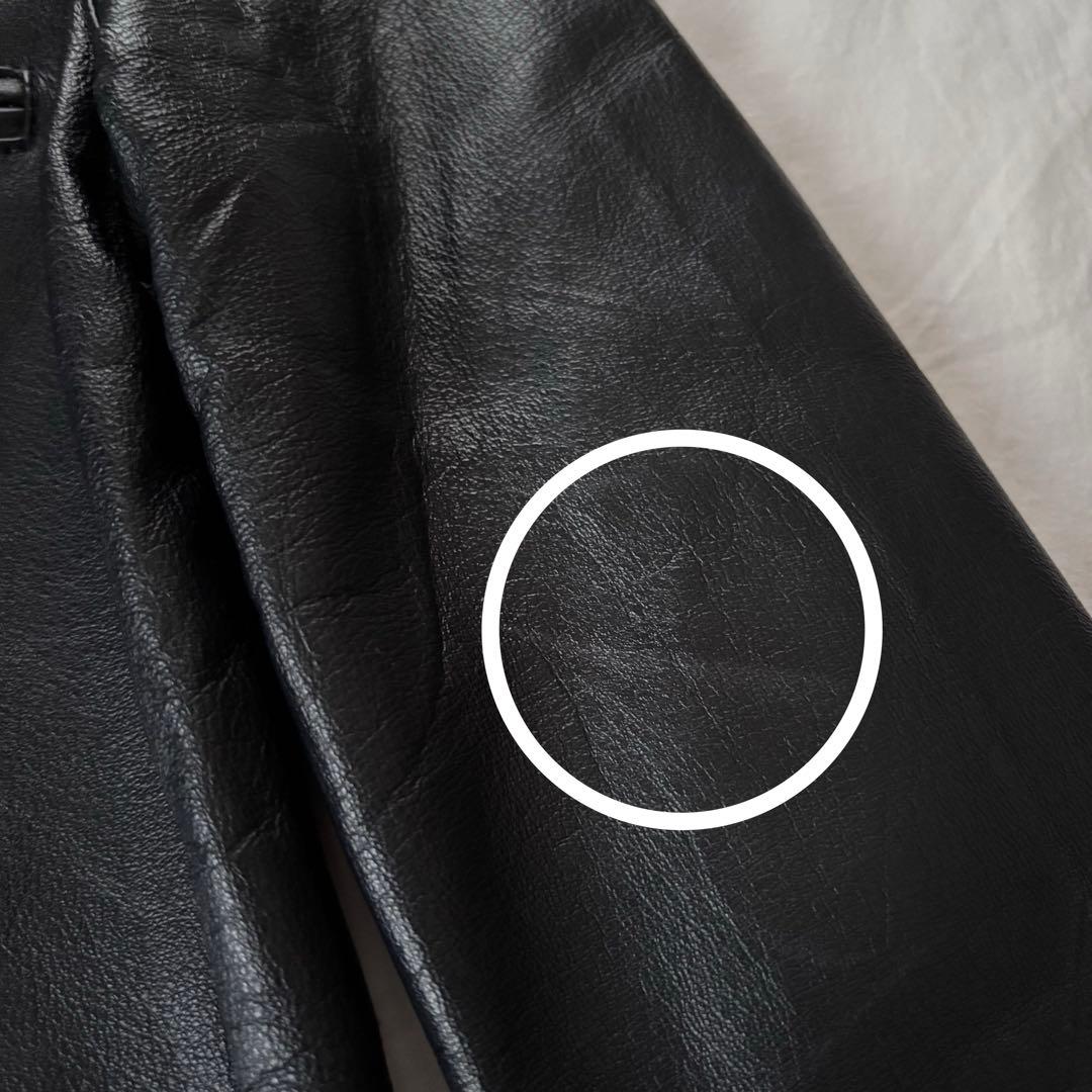 大人気！MOUSSY 牛革 シングル ライダース レザー ジャケット