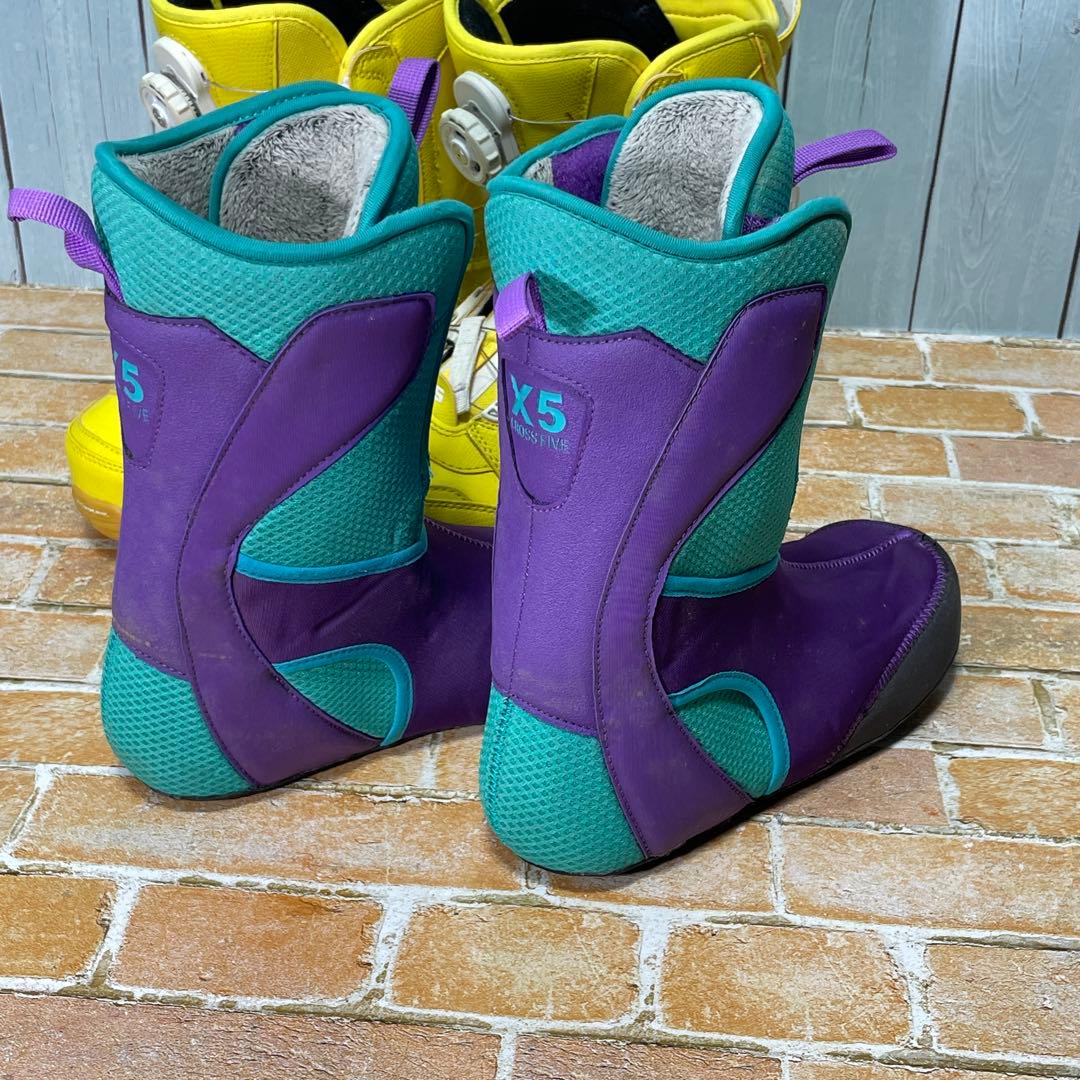 X5 CROSSFIVE OMNI-BUS ダブルボア スノボー ブーツ