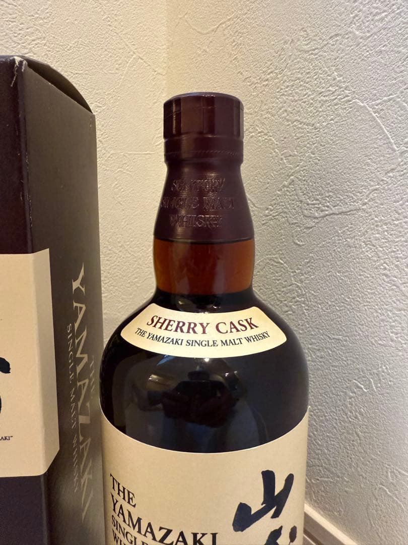 山崎　シングルモルトウイスキー シェリーカスク