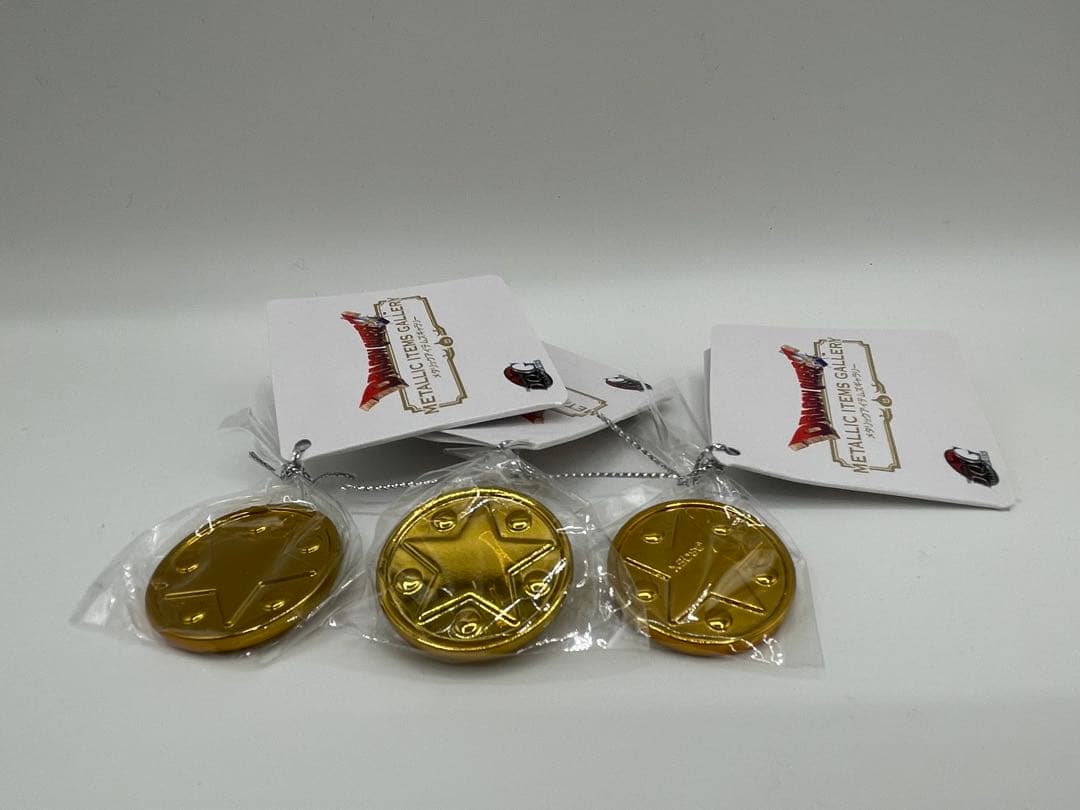 ドラゴンクエスト メタリックアイテムズギャラリー メダル 3枚セット