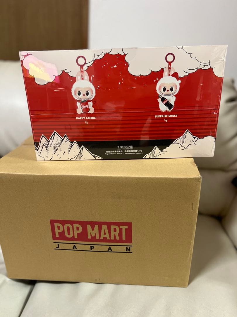 ぬいぐるみ POPMART The Monster Coca Cola