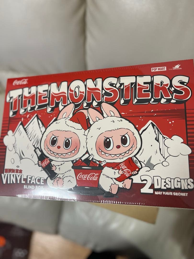 ぬいぐるみ POPMART The Monster Coca Cola