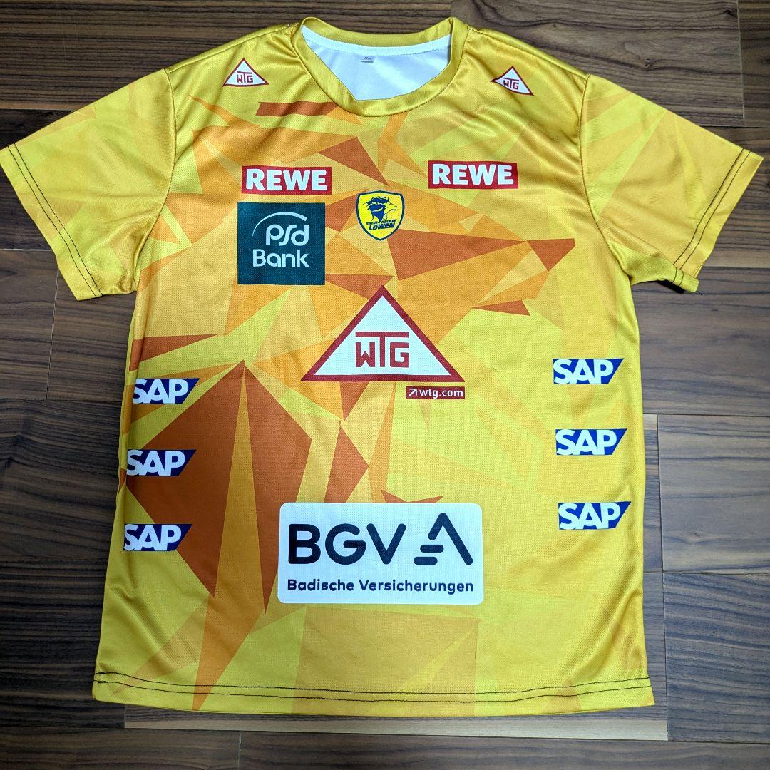 ☆海外リーグ　ユニフォーム　ゲームシャツ　tシャツ　ジャージ　ウェア　イエロー