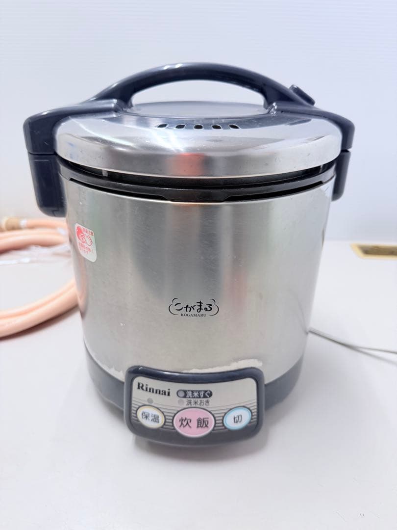 リンナイ　ガス炊飯器 1.0L 5.5合 こがまる 都市ガス用RR-055VL