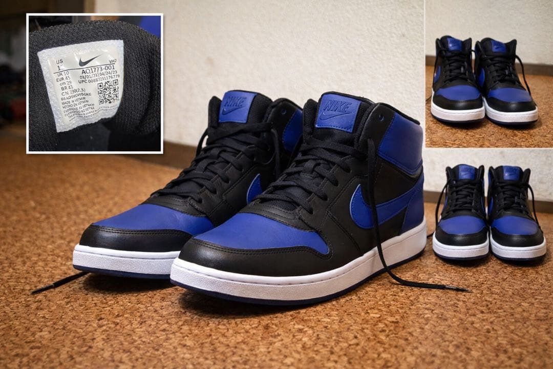 Nike Air Jordan 1 ブラック/ブルー