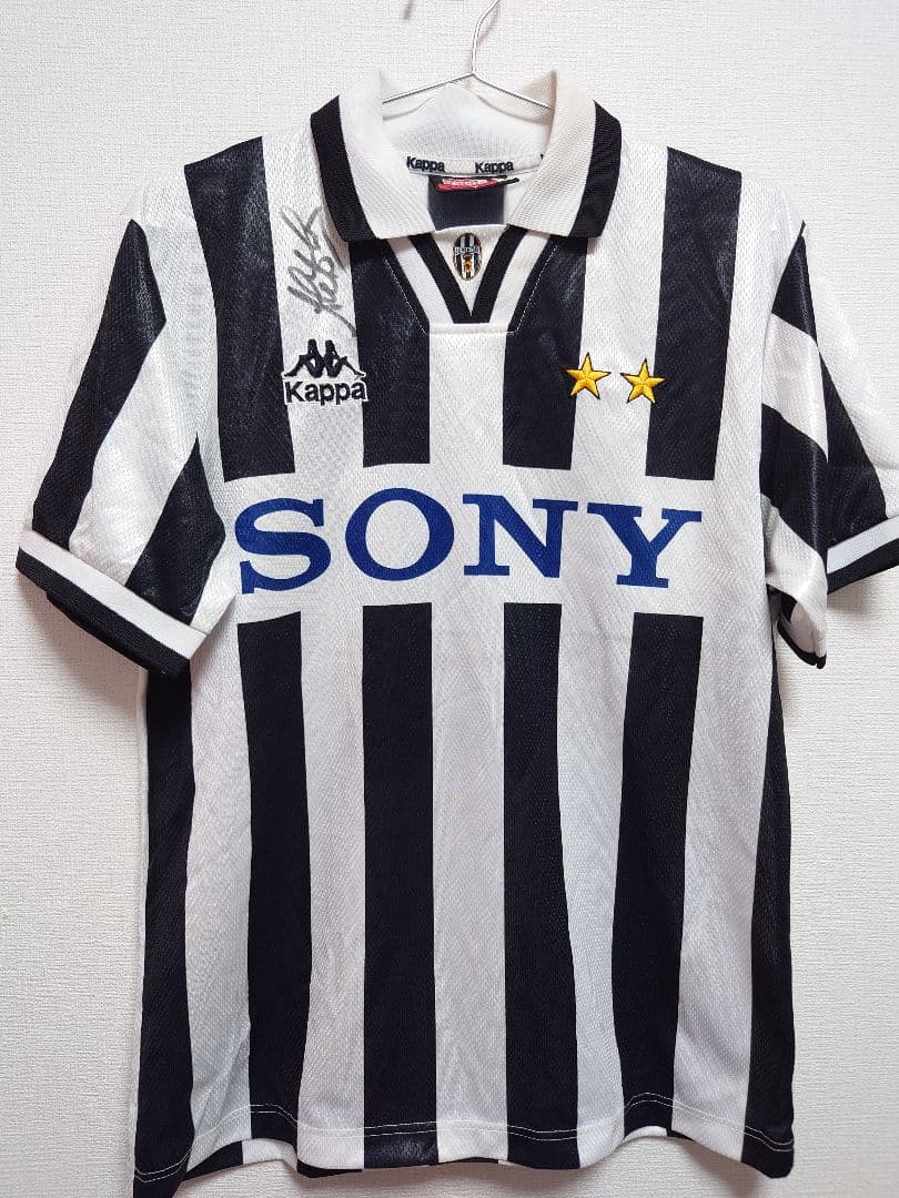 a*0様 Kappa　ユベントス　デルピエロ　サイン入ユニフォーム　シリアルナン