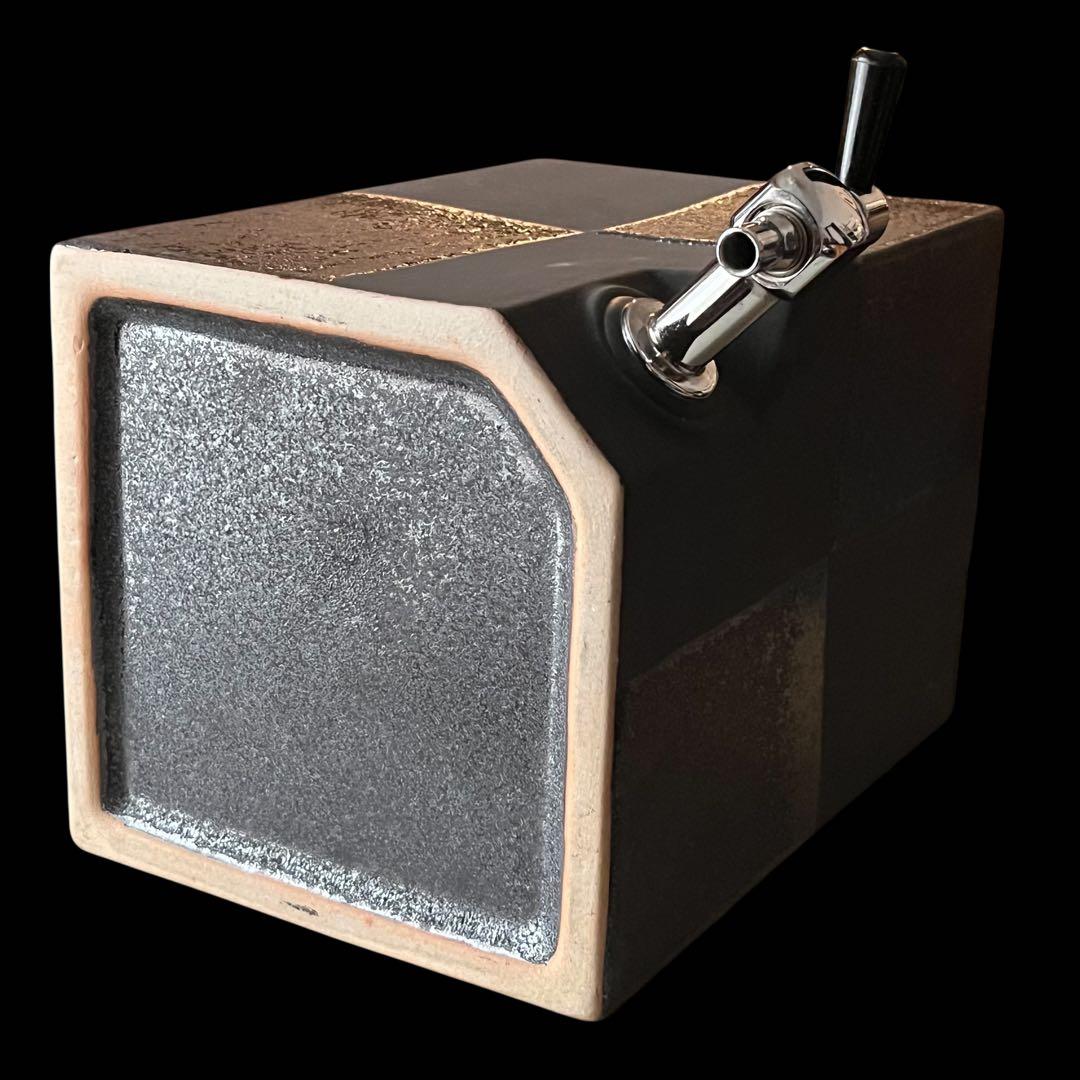 【常滑焼】黒市松焼酎サーバー　3L