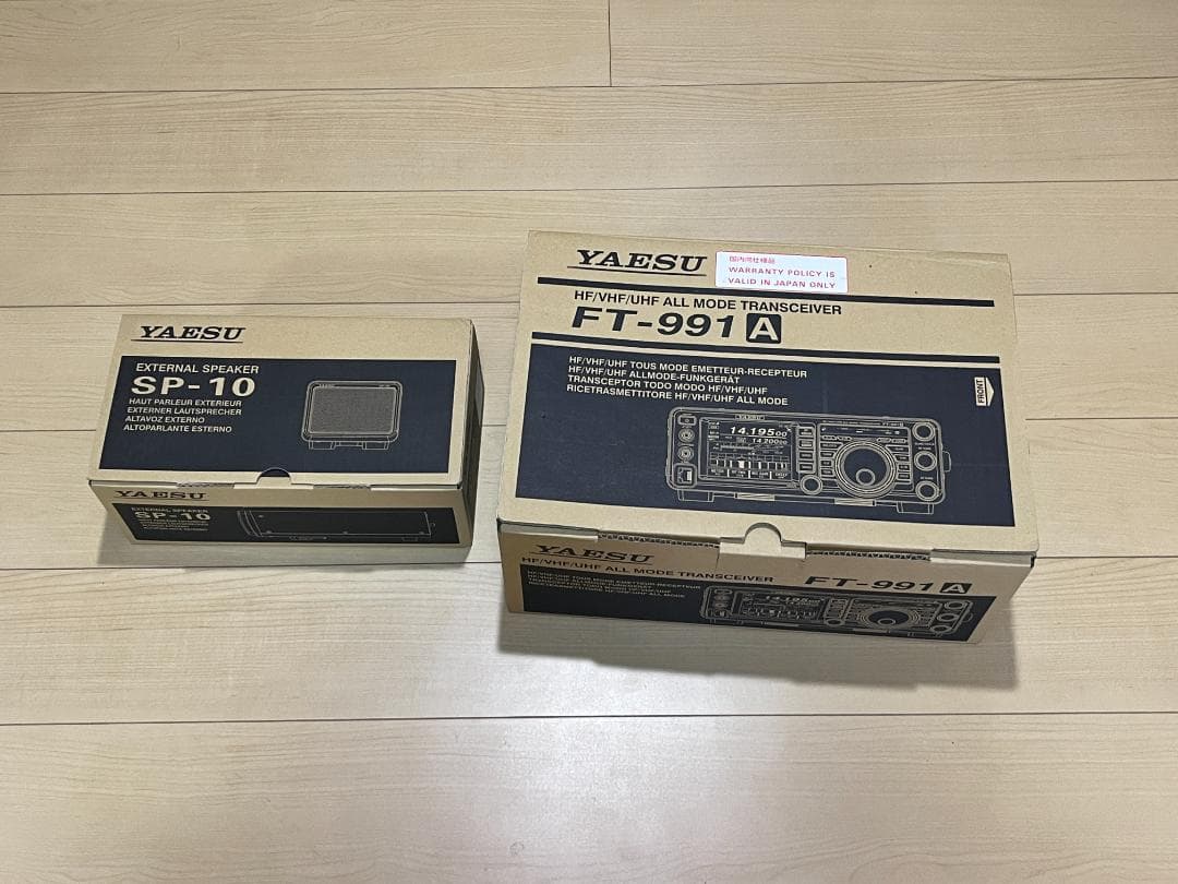 ヤエス 無線機 FT-991A スピーカー SP-10 八重洲無線 美品
