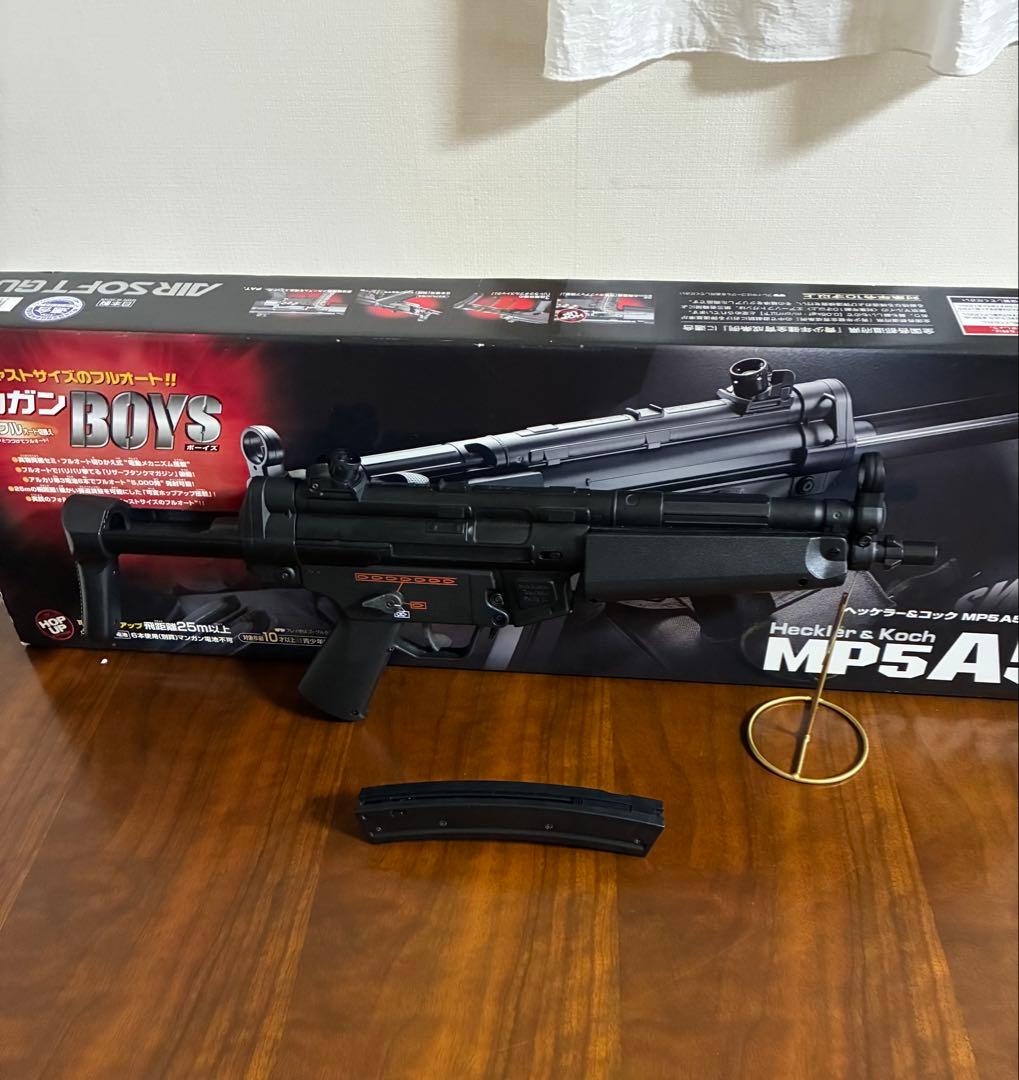 美品　東京マルイ カスタム品　H&K MP5A5 電動ガン　金属ピニオンギア