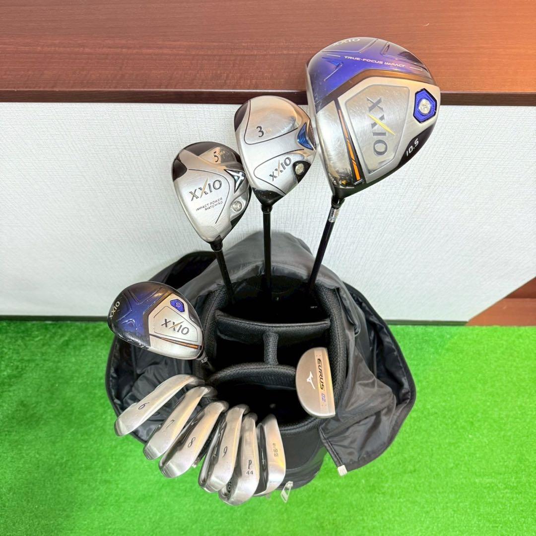 左利き ゼクシオ10 MP1000中心 メンズ ゴルフクラブ11本セット
