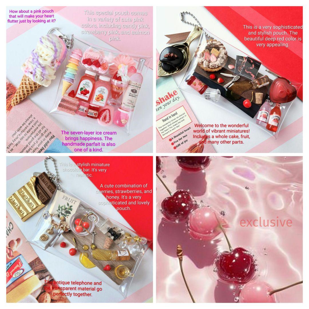 もぎぃです 3点　 ガチャ詰めポーチ