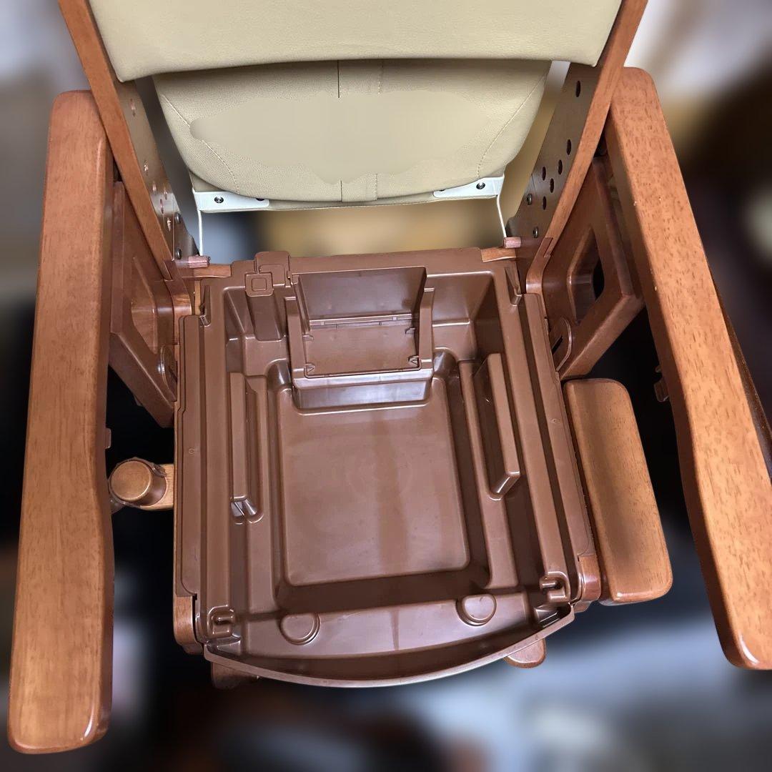 暖房便座　家具調トイレセレクトR アロン化成　安寿　ポータブル　簡易トイレ