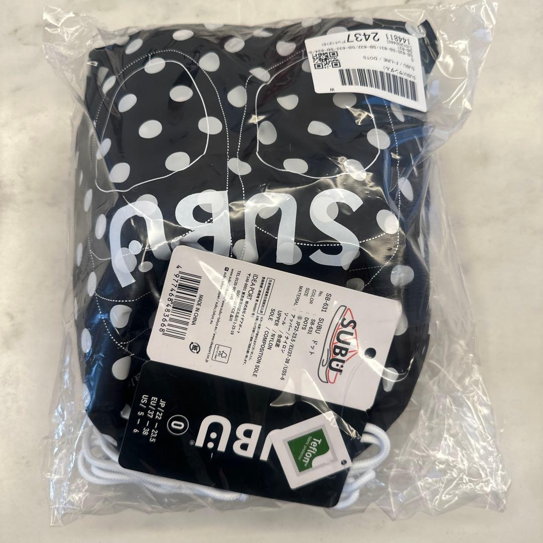 SUBU スブ サンダル ドット サイズ0