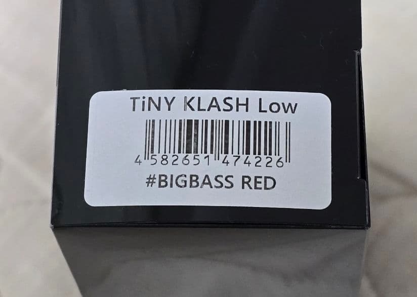 DRT タイニークラッシュ　BIGBASS RED　 TINYKLASH