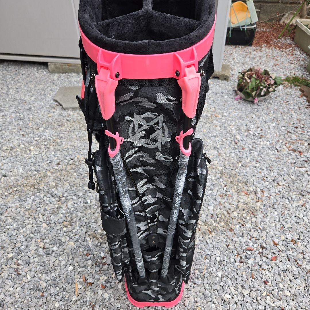 【新品】OMNIX オムニックス カモ スタンドバッグ 8.5型 キャディバッグ