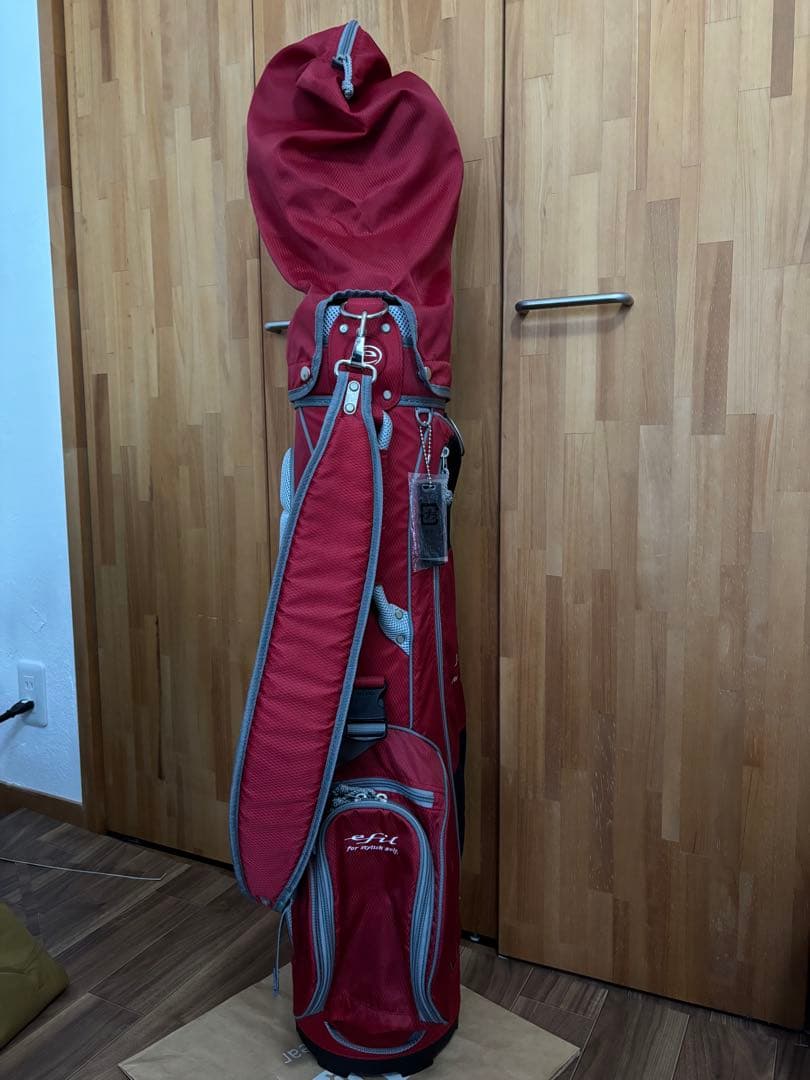 MIZUNO キャディバッグ ゴルフバッグ 軽量 フード付き