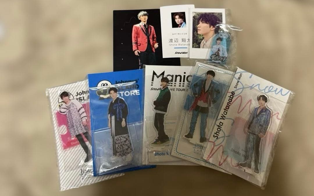 Man 渡辺翔太さん アクスタ他