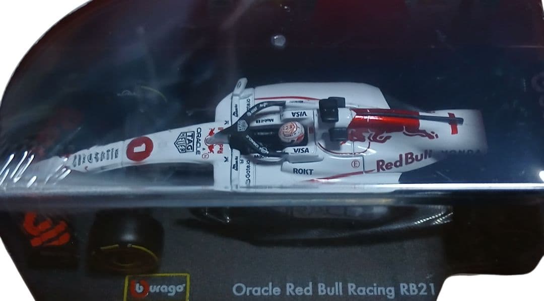 新品buragoクリアケース#22角田1/43RedBull RB212台セット