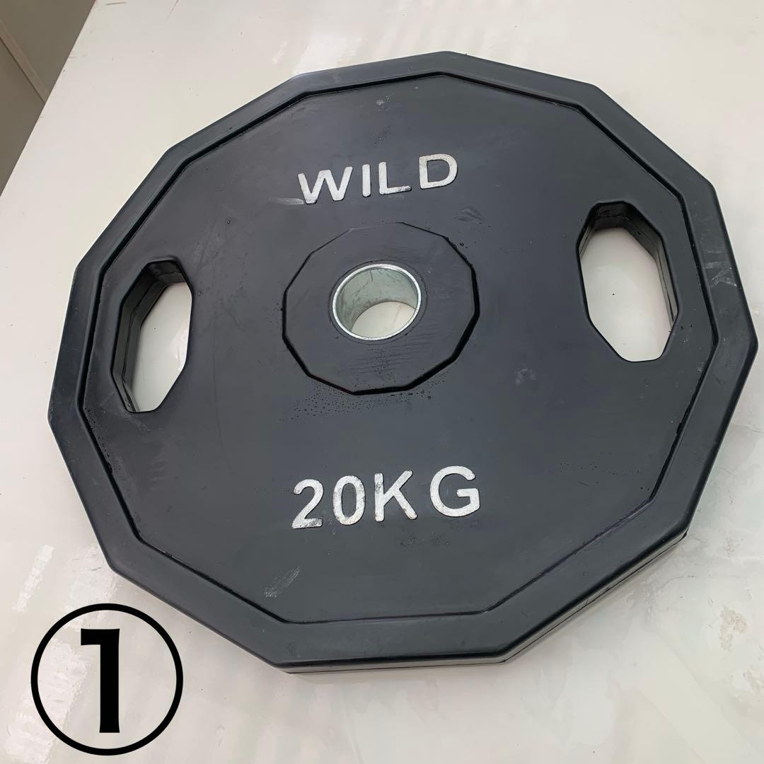ワイルドフィットオリンピックプレート20kg在庫2025①