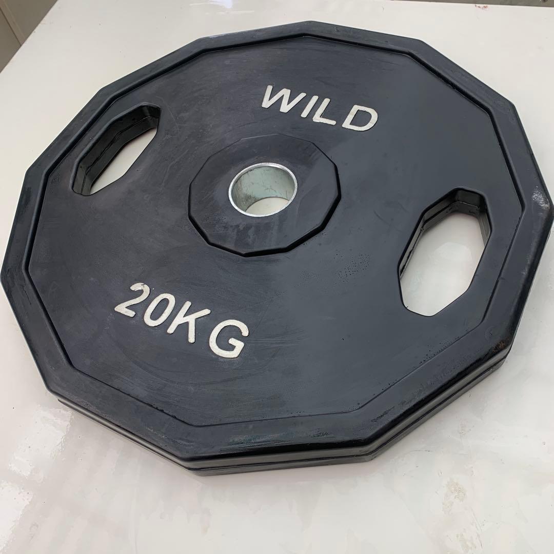 ワイルドフィットオリンピックプレート20kg在庫2025①