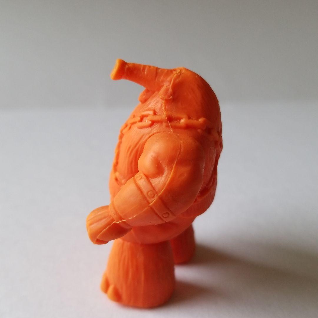 キン肉マン消しゴム「キン消し」　超激レア　募集超人「マンモスマン」橙色　当時もの