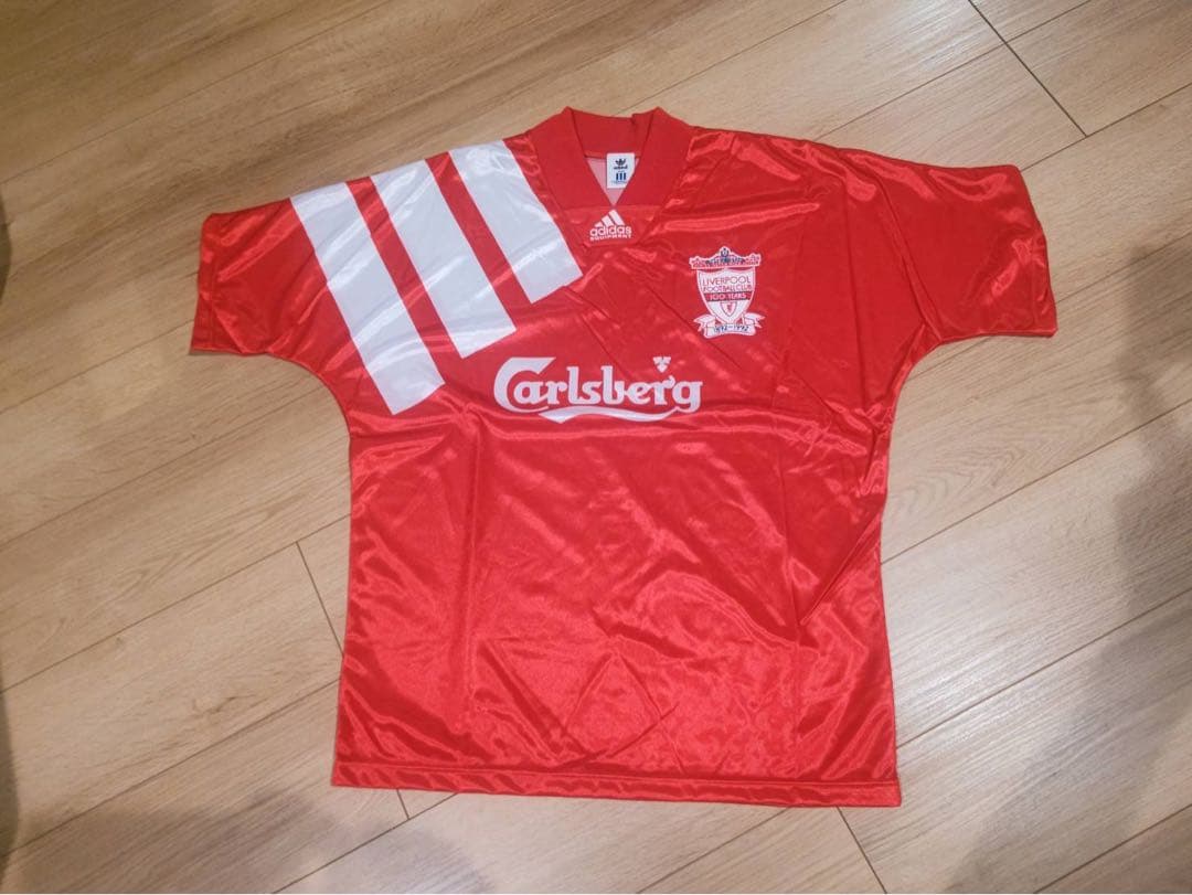 希少！リヴァプールFC adidas 1992-93シーズン 100周年記念