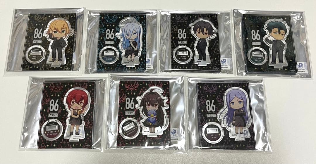 86-エイティシックス- カラ鉄 アクリルスタンド 7点セット（コンプ）