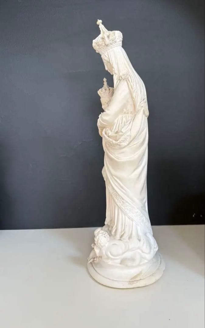 アンティーク　マリア　マリア像