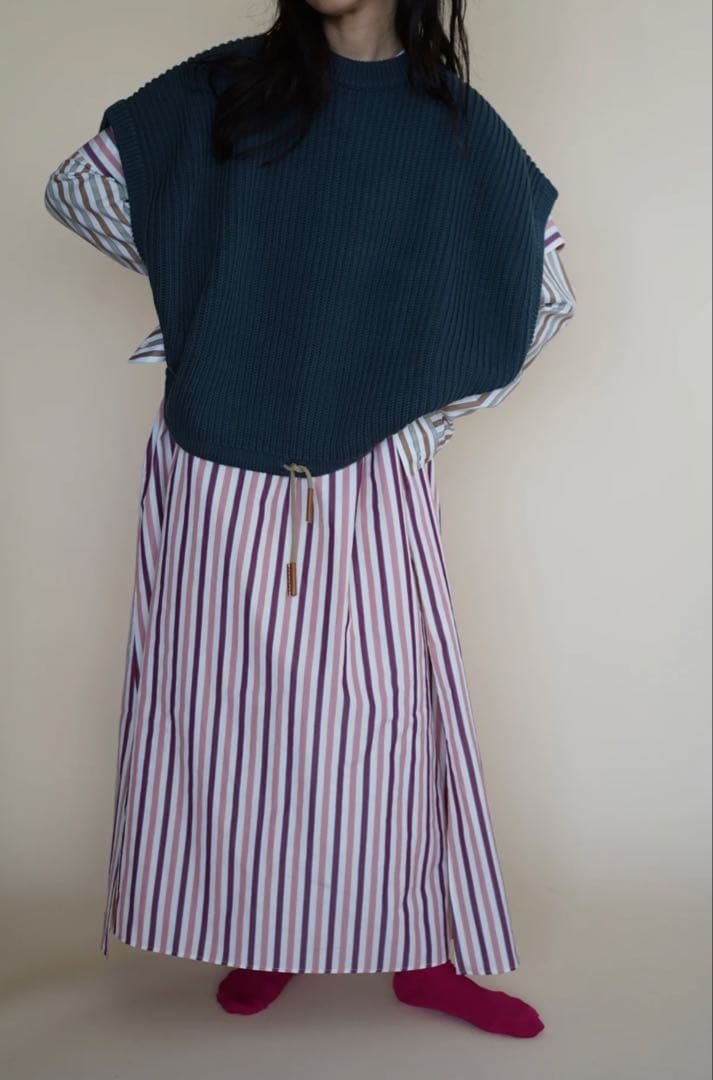 CRISTASEYA ニット ベスト ◆ ジレ seya. クリスタセヤ